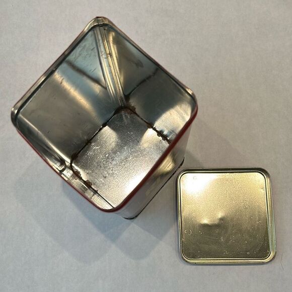 Vintage Ritz Cracker Tin Can Canister Metal - Picture 8 of 10